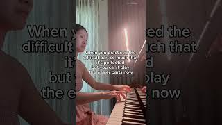 The struggle of an older piano player  #piano #practice #classicalmusic #bach #invention