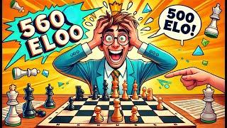 500 Elo chess is hilarious