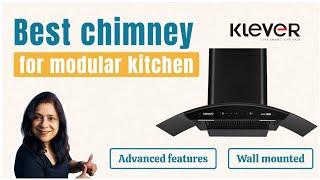 Klever Chimney AeroPro model | Best Chimney in India for Modular Kitchen | 90cm Chimney Demo