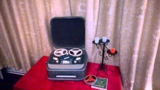 Катушечный магнитофон Комета-МГ201, 1974 г. СССР. Reel tape recorder "Comet-MG201M", 1974, the USSR