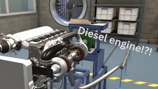 How to make a diesel engine in Automation!