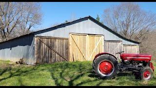 CHANGING HYDRAULIC FLUID/FILTER IN MASSEY FERGUSON TRACTOR 35/135