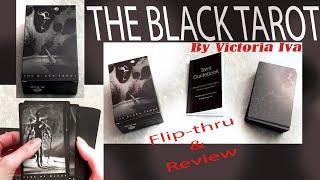 The Black Tarot by Victoria Iva ~ Flip-Thru & Initial Review