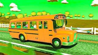 25 CocoMelon  Wheels On The Bus  Sound Variations 241 Seconds