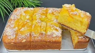 Take 1 Apple and make this delicious cake in 5 minutes! Very easy and delicious!