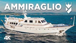 Gorgeous classically styled Yacht For Sale "Ammiraglio"