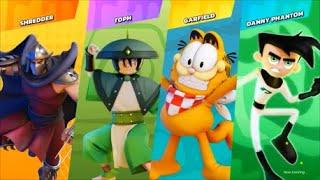 Shredder/Toph/Garfield vs. Danny Phantom