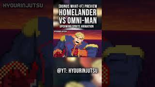 Homelander VS Omni-Man Sprite Animation PREVIEW. #spriteanimation #invincible #theboys