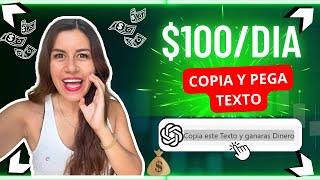 $100 usd /dia | Copiando Texto [Gana Dinero por Internet] Fácil 