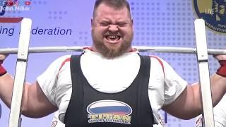 Andrey Konovalov - 1227.5kg 1st Place 120+kg - IPF World Open Powerlifting Championship 2018