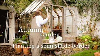 Transforming a Neglected Garden Border | Stunning Semi-Shade Makeover & Autumn Planting Ideas 