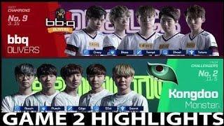 #1 BBQ vs KDM Highlights Game 2 Spring Promotions | bbq OLIVERS vs Kongdoo Monster