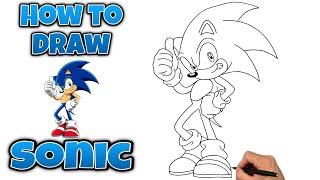 How To Draw Sonic The Hedgehog | SONIC THE HEDGEHOG #sonicdrawing #sonic #drawing #sonicthehedgehog