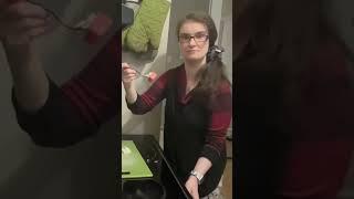 Clip from episode 128 of “does THIS taste good?!? Episode 128 #suggestions #feta #watermelon