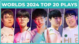 Top 20 Best Plays | Worlds 2024 Swiss Stage