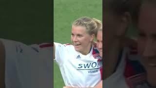 Ada Hegerberg Scores In Her Fourth UWCL Final  #shorts