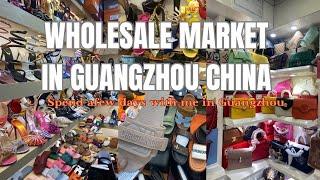 GUANGZHOU CHINA  WHOLESALE MARKET:Shoes and bags.