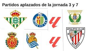 Predicción de los partidos aplazados.