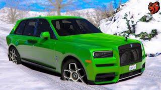 ПРОВЕРКА ROLLS ROYCE CULLINAN НА ПРОХОДИМОСТЬ ПО СНЕГУ! - BLACK RUSSIA (CRMP MOBILE) ВОТЕР