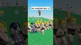 getting an entire server to copy peoples first avatars  #roblox #funny #trolling #prank #comedy