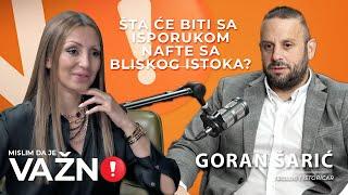 Sukob na Bliskom istoku može zapaliti ceo svet | Goran Šarić | Mislim da je važno