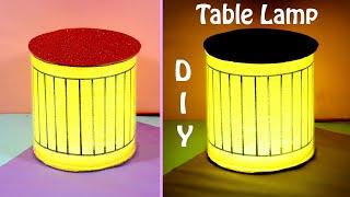 How to Make a Table Lamp | DIY Plastic Bottle Table Lamp | Plastic Bottle Craft