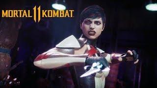 Mortal Kombat 11 Skarlet Gameplay vs Raiden and Sonya Blade