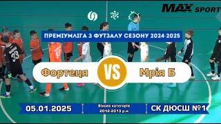 Мрія Б Хмельницький - Фортеця К-Подільський - 3:0 (3:0) 2012-2013 р.н. (05.01.2025)