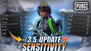 3.5 UPDATE BEST ZERO RECOIL SENSITIVITY | BEST FOR ALL LONG AND CLOSE RANGE .