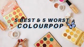 5 Best & 5 Worst  COLOURPOP | Julia Mazzucato