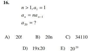 QLOBAL ACADEMİA, MATHEMATİCS, qebul tipli suallar