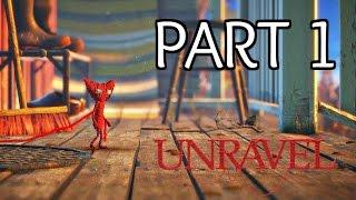 Unravel Walkthrough Part 1 - THISTLE AND WEEDS! (Xbox One/Ps4 Full Game Gameplay 60FPS)