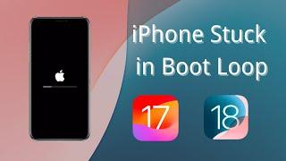 How to Fix iPhone Stuck in Boot Loop Without Losing Data (All iPhone runs iOS 18/17) | iToolab FixGo