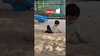 Unimaginable fun in sandpit | kid reaction in sandpit | sand genius | performance in sandpit #peppa