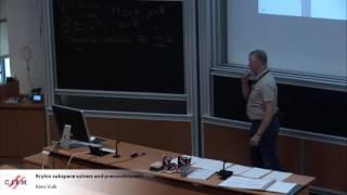 Kees Vuik: Krylov subspace solvers and preconditioners