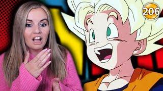 GOTEN, A SUPER SAIYAIN? - Dragon Ball Z Episode 206 Reaction