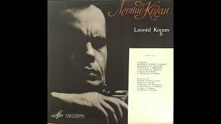 Leonid Kogan plays Wieniawski 'Obertas', op.19, no.2 (from vinyl)