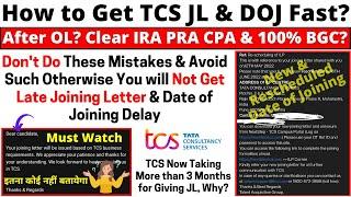 Not Getting TCS Joining Letter? TCS Joining Delay Main Reason? How to Get Joining Letter & DOJ Fast?