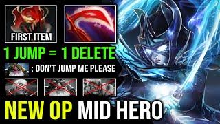 NEW OP MID HERO First Item Mask of Madness 1 Jump = 1 Delete Max Attack Speed PA Dota 2