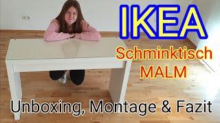 IKEA MALM 2021 - Frisiertisch/Kosmetiktisch/Schminktisch, Click and Collect Kauf