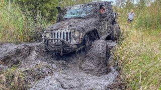 EL PANTANO CONTRA MI Jeep EP. 4 | Wrangler 4X4 OFF ROAD EXTREMO | Nivel 10 RUTA DE LA MUERTE MIAMI