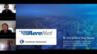 Webinar: 60 GHz cnWave Field Results with AeroNet