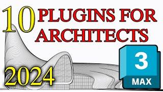 10 Plugins for architects 3d max | Plugins for architects 2024 #3dmax #plugins #cgsoftware