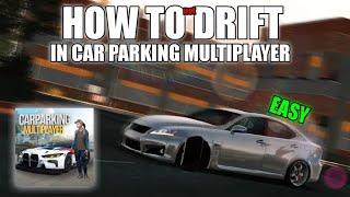 How to NOT Drift in CAR PARKING MULTIPLAYER 2024