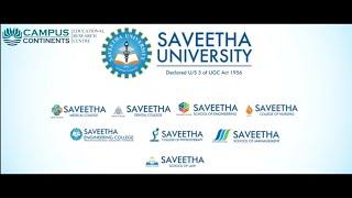 Saveetha University, Chennai, Tamil Nadu