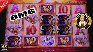3 SUNSET'S - MAX BET - Buffalo Gold - MAX BET - BANGGGGG!