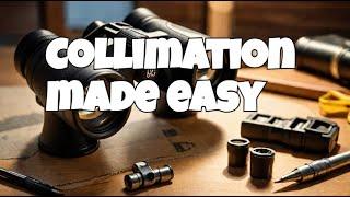 How to collimate binoculars  (porro prism) Part 2