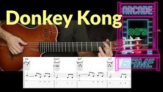 Donkey Kong Country Theme | Chords & Melody | Guitar Tab