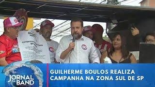 Guilherme Boulos realiza campanha na zona sul de SP | Jornal da Band