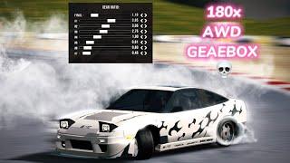 180x BEST AWD GEARBOXX - Car Parking multiplayer